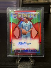 2023-24 Topps Finest Flashback Autographs Seth Curry Red Refractor /5