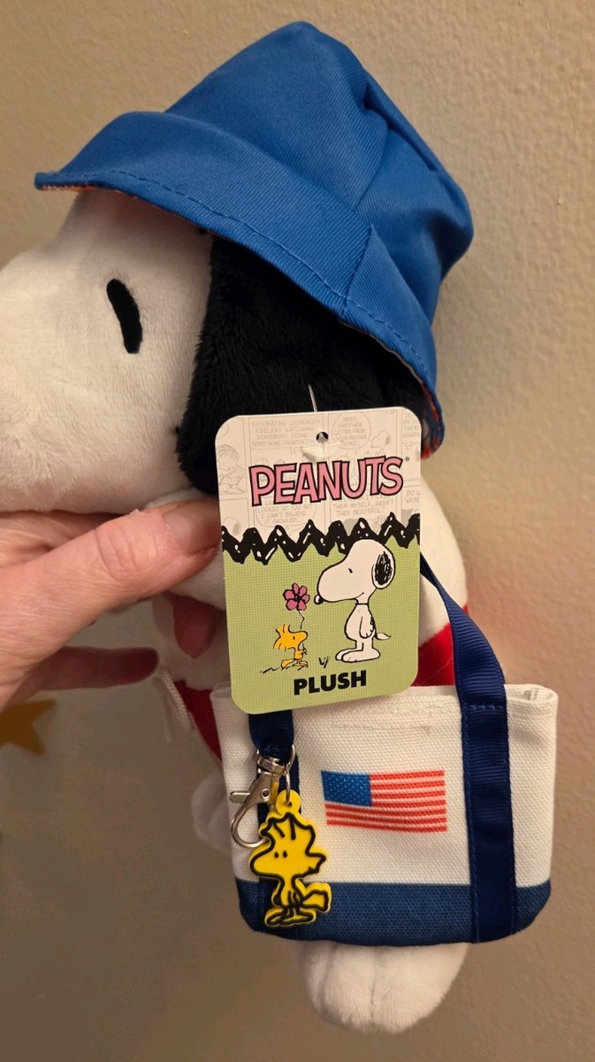 2026 Peanuts Summer America 11in Plush w/ detachable mini bag CVS