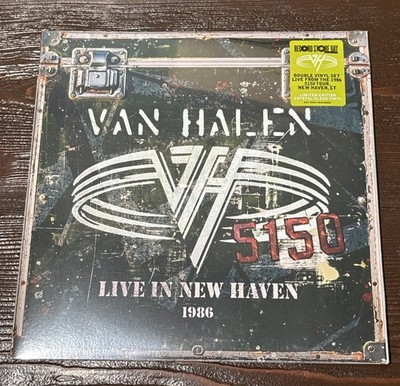 Van Halen Live in New Haven LP Clear Vinyl RSD 2026 2xLP New Sealed Hype Sticker