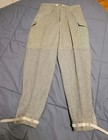 Vintage Swedish Three Crowns Wool Trousers Pants Military 1940 Army Wwii