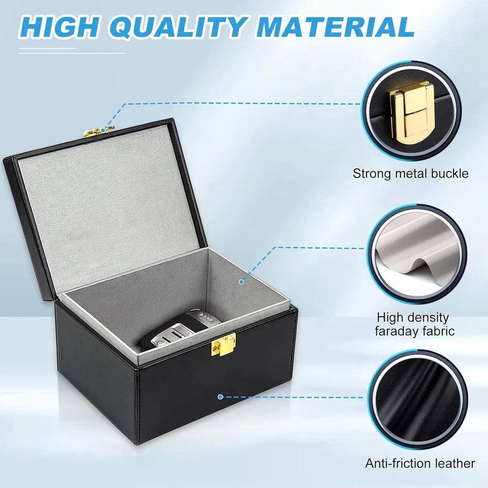 Keyless Go Schutz Autoschlüssel Box Faraday Box & Schlüsseletui RFID Schutzbox - Bild 2 von 4