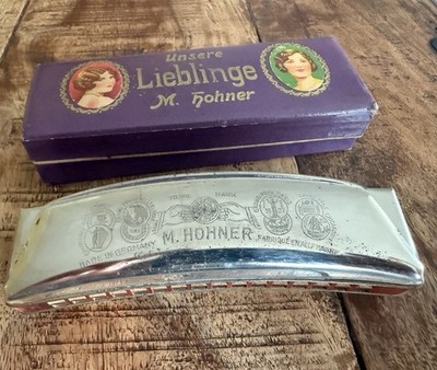 Mundharmonika M. Hohner 60er Jahre  Unsere Lieblinge 