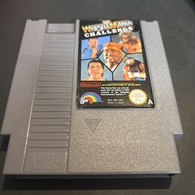 WWF Wrestlemania Challenge per Nintendo NES PAL cartuccia e cover