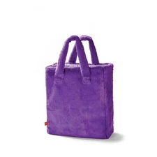 McDonald’s Grimace Furry Purple Tote Bag - NEW