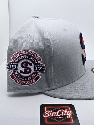 New Era Chicago White Sox Tie-Dye UV 59FIFTY Fitted Hat Sz 7 5/8