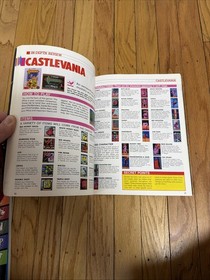 Vtg 1987 NES Official Nintendo Player's Guide w/ Sticker Sheet Stadium Events