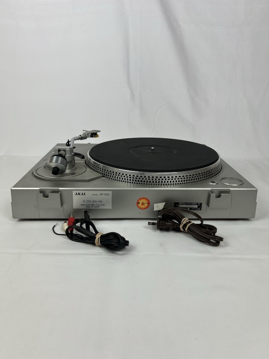 Akai AP-D33 Direct Drive Turntable - (READ) - | eBay