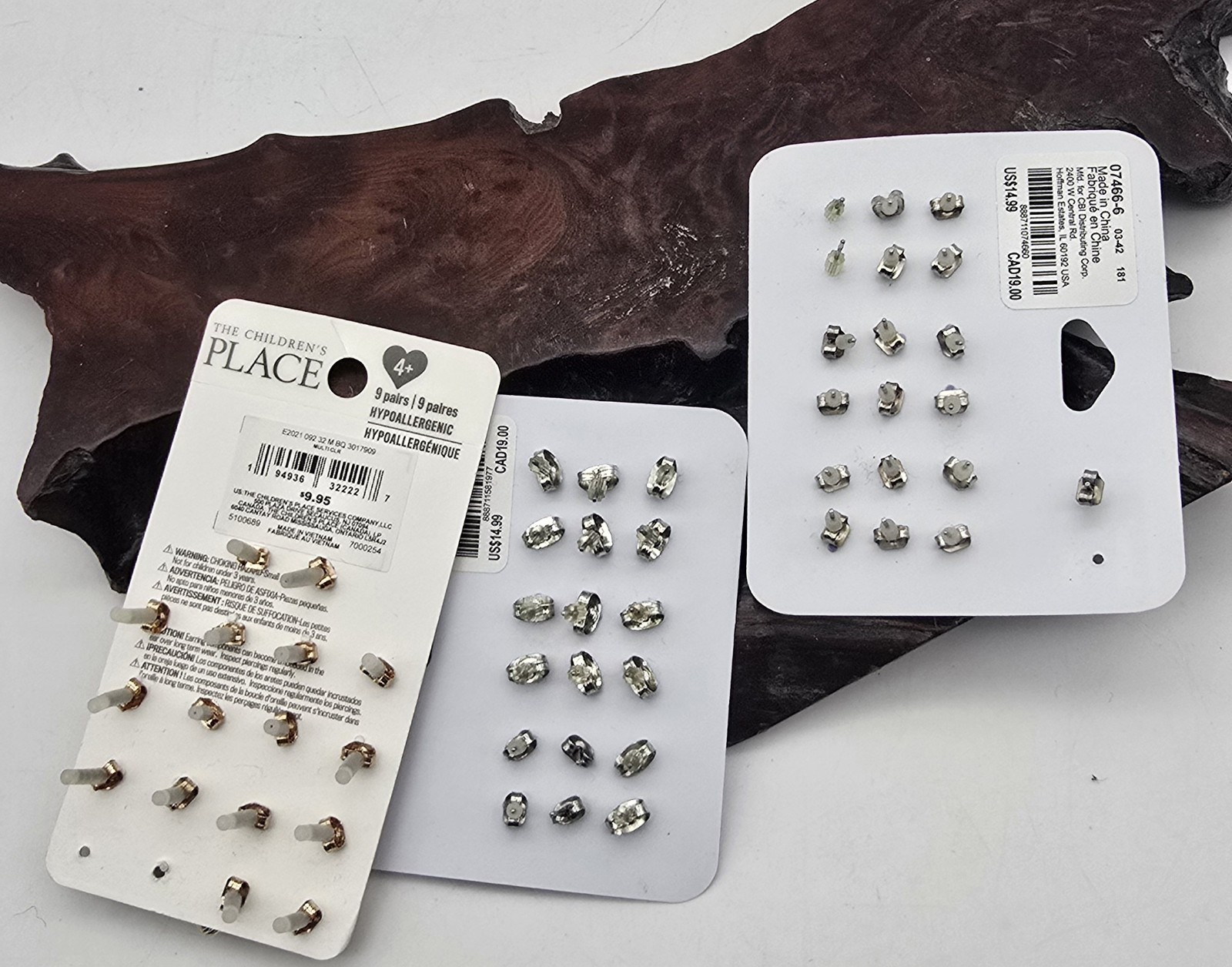 25 Pairs Of Earrings From Claire's & Childrens Place Jewelry