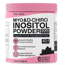 Myo Inositol D Chiro Inositol Powder 12.91 oz Inositol Powder Supplement Women
