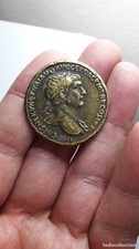 TRAIANO - Sesterzio  - Riproduzione Moneta Romana