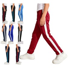 Unisex Kids Trousers Jogger Pants Running Sweatpants Dance Outdoor Exercise Gym