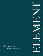2007-2009 Honda Element Factory Shop Service Manual