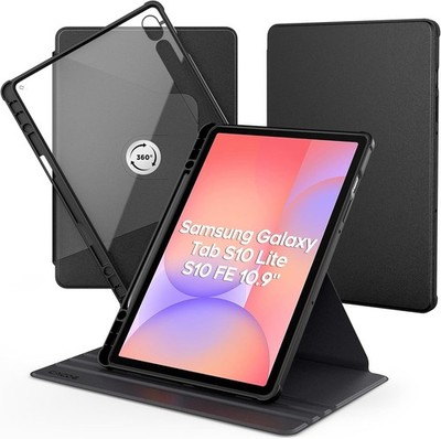 CACOE Drehbare Hülle für Samsung Galaxy Tab S10 Lite/ S10 FE 10.9'' 2025/ S9 FE
