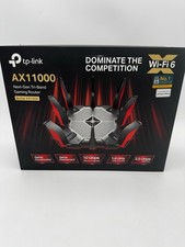 TP-LINK Archer AX11000 Tri-Band Wi-Fi 6 Gaming Router - Black/Red