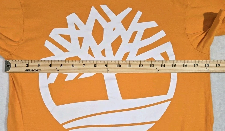 Timberland Logo Short Sleeve T Shirt Boys Large 14/16 - Изображение 4 из 4