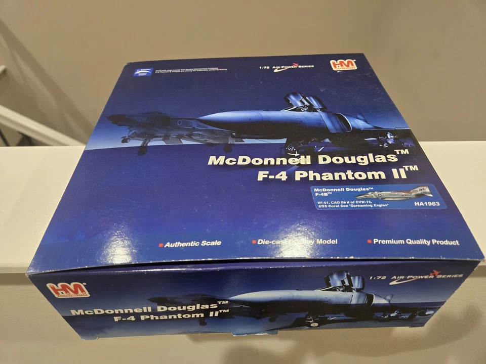 Hobby Master HA1963 F-4B Phantom II VF-51 1:72 New Screaming Eagles - Image 3 of 4