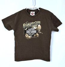 Harley-Davidson Sturgis 2012 Youth Sz Small T Shirt Yosemite Sam Looney Tunes