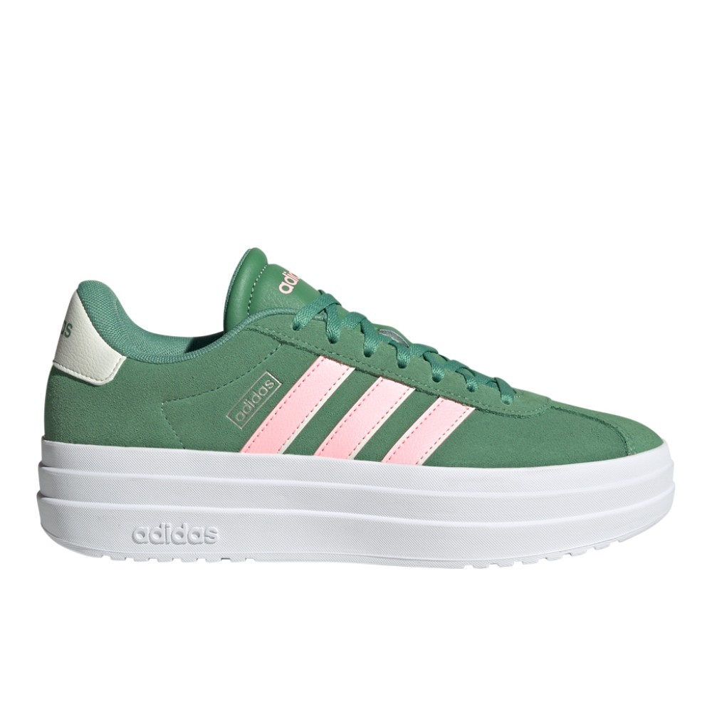 adidas Vl Court Bold  Womens Green Sneakers Casual Shoes IH0365