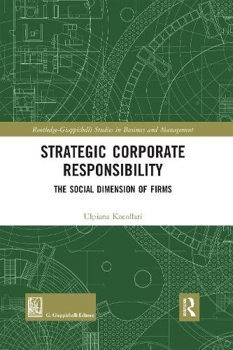 Strategic Corporate Responsibility by Ulpiana Kocollari - 9780367590512
