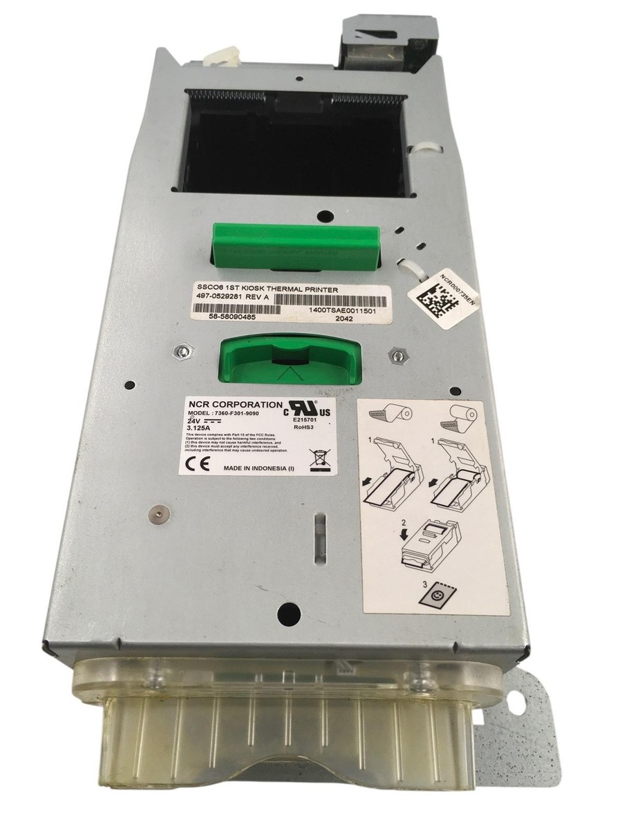 NCR 7360-F301-9090 SSCO6 FastLane SelfServ Checkout Kiosk Thermal