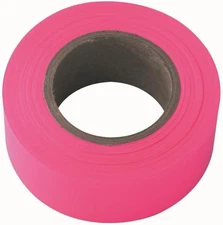 IRWIN Tools STRAIT-LINE Flagging Tape, 150-foot, Glo-Pink (65603)