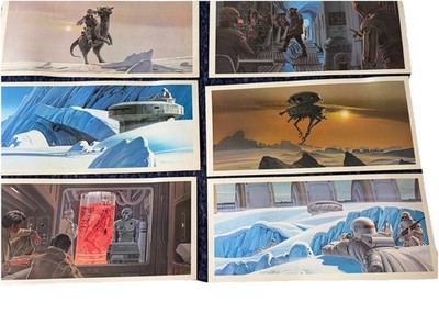 The Empire Strikes Back Portfolio Ralph McQuarrie Complete 24
