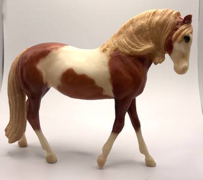 Breyer Horse Spirit Kiger Rain Chestnut Pinto Mare SKU#751104