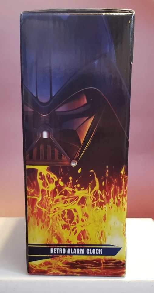 Reloj despertador retro Star Wars * Yoda * La venganza de los Sith * Estuche de metal *NUEVO EN CAJA Foto 3 de 4