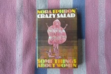 Vintage Nora Ephron Crazy Salad: Some Things About Women 1975 1st Edition HC/DJ