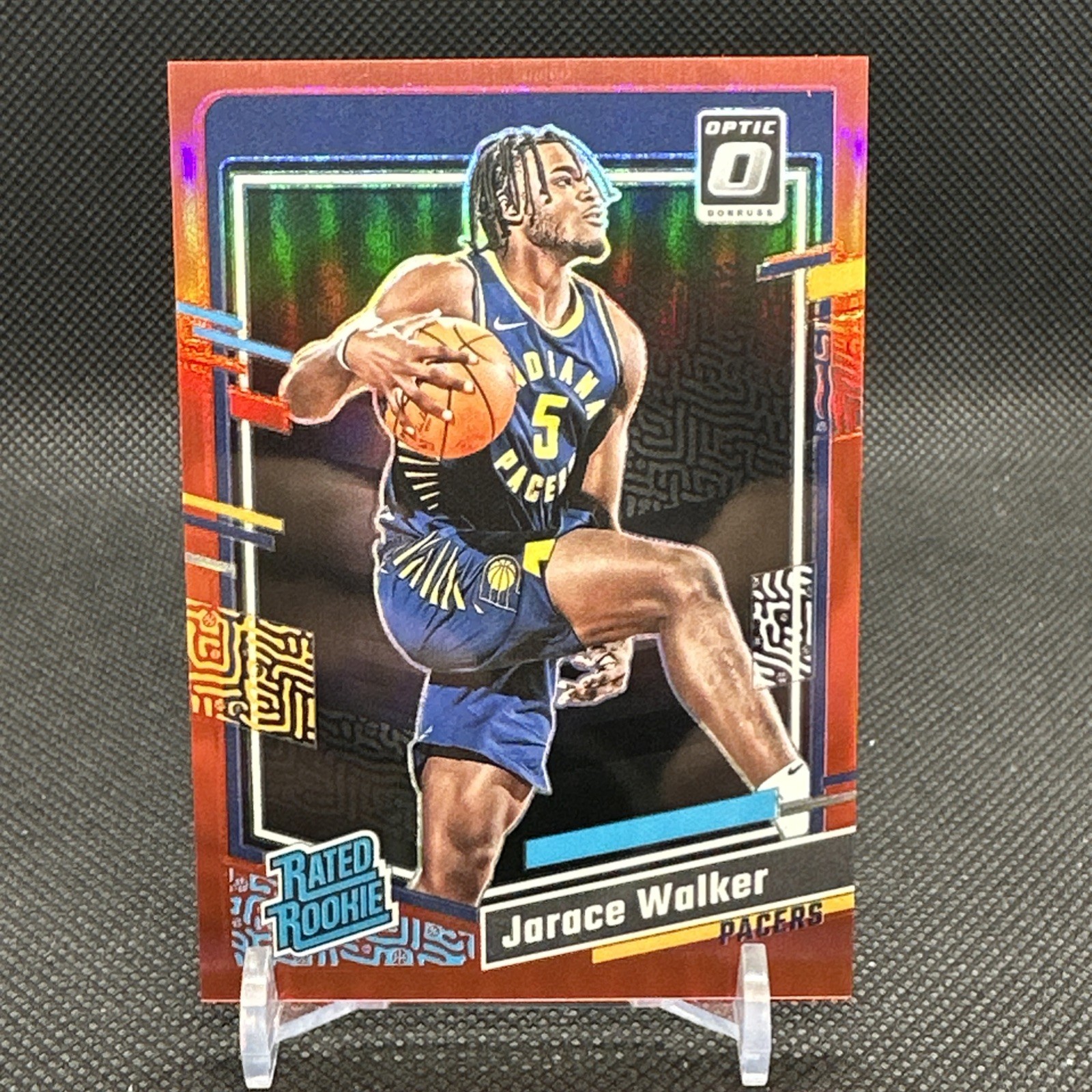 2023-24 Panini Donruss Optic -Rated Rookie Jarace Walker #226 Red Prizm /99 (RC)