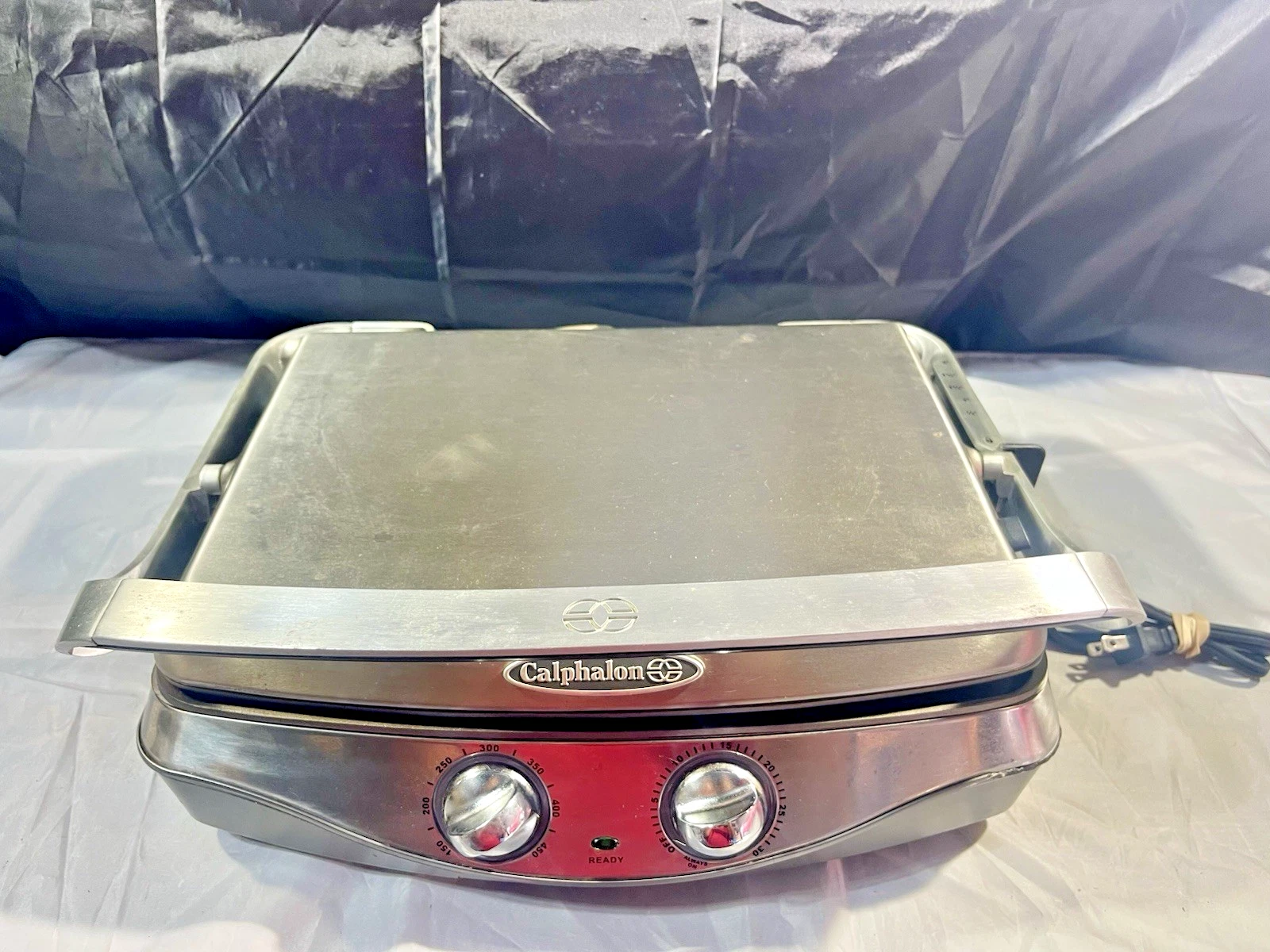 Used Electric Griddle Grill Calphalon Model HE600CG Works Great!