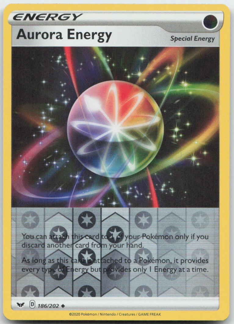 Pokemon : Aurora Energy Sword & Shield 186/202 : UC Reverse Holo