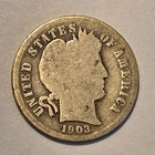 Nicer Low Mintage good 1903 P Barber Liberty Dime