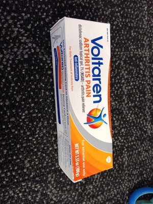 Voltarin Gel Original Arthritis Pain 1.76oz for Arthritis Relief Exp 02/26 NIB 