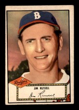 1952 Topps #51 Jim Russell VG X2629551 1952 Topps #51 Jim Russell VG X2629551