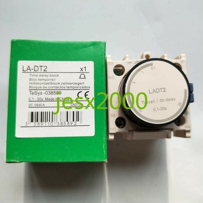 1PC Scder TeSys  delay LADT2 0.1-30S #bv