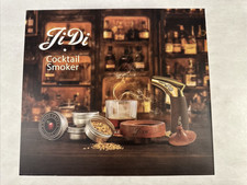 JiDi Cocktail Smoker Kit with Torch and 4 Flavored Wood Chips Set