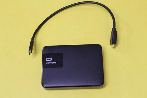 Western Digital easystore 4TB External USB 3.0 Portable Hard Drive, LOW USE