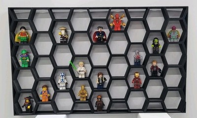 Modular LEGO Minifig Display Rack - holds 36 minifigs