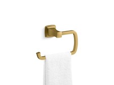 Kohler Riff K-27412-2MB Towel Ring,Vibrant Brushed Moderne Brass NEW 