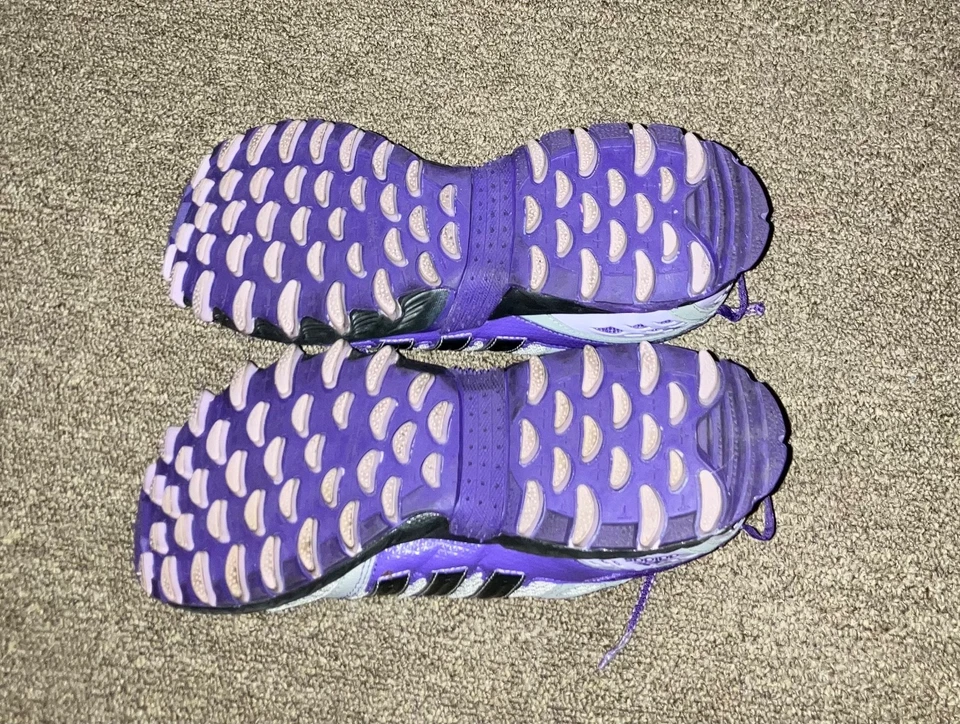 Adidas Womens Kanadia U42349 Gray Running Shoes Sneakers Great Sole, Size 9 1/2 - Image 3 of 4