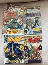 Marvel Comics, G.I. Joe Issues One Through Four Vintage
