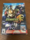 Star Fox Zero + Bonus StarFox Guard US NTSC Release WiiU Wii U - NEW