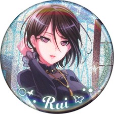 Rui Yashio BanG Dream! Girls Band Party! Button Kirakira Ver. Vol.2 W Japan C724