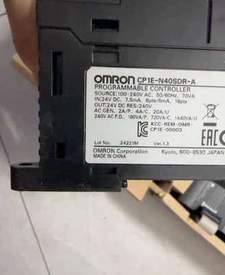 1pcs   CP1E-N40SDR-A PLC controller #md