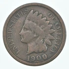 1900 Indian Head Cent AC Average Circ *7568