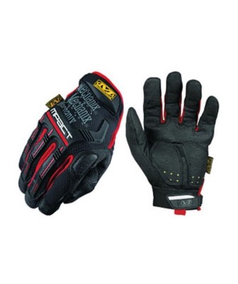 Mechanix Wear MPT52010 | M-Pact Impact Protection Gloves, Black/Red, X-large XL