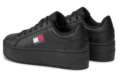 Tommy Hilfiger Plateau Sneakers Tjw Flatform Ess EN0EN02518 Schwarz 37-38-39-40