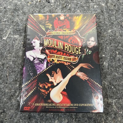 Moulin Rouge DVD 2001 2 Disc Set Special Features New Sealed
