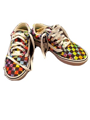 Size 6M/7.5W - VANS ComfyCush Old Skool Tie-Dye Checker